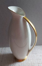 Henkelvase Lettin Goldrand - Vintage