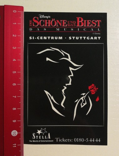 Aufkleber sticker die schöne - die,
