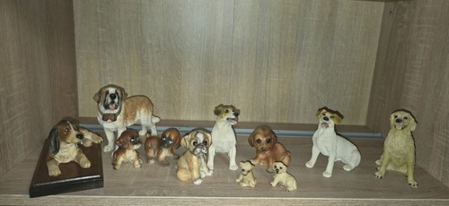 Steingut hundesammlung - steingut,