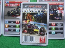 Kartenspiel, Quartett, Formel 1, Formel Eins, neuwertig (219/09)