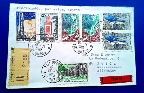 Cover algerien algerienne 1962 - cover,