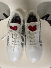 Moschino Damen Schuhe Sneaker Leder Gr. 40