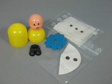 KAPSEL: Holz-Stoff-Filz-Figuren D 1981/82 - Pierrot, der Star der Manege