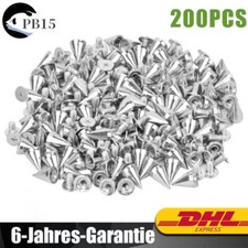 1cm metall punk ziernieten - 1cm,