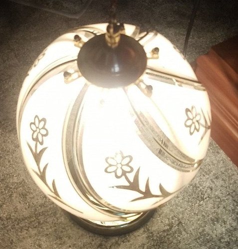 Alte stehlampe tischlampe mit - alte, stehlampe,