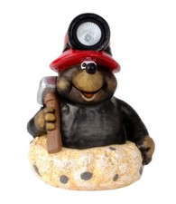 Gartenfigur Maulwurf mit