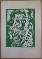 Ludwig Schames Holzschnitt