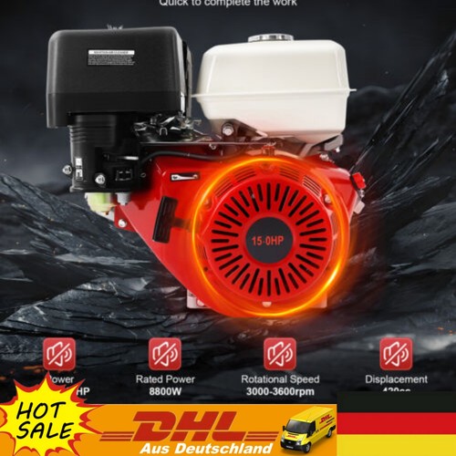 Takt 420cc benzinmotor - ps,