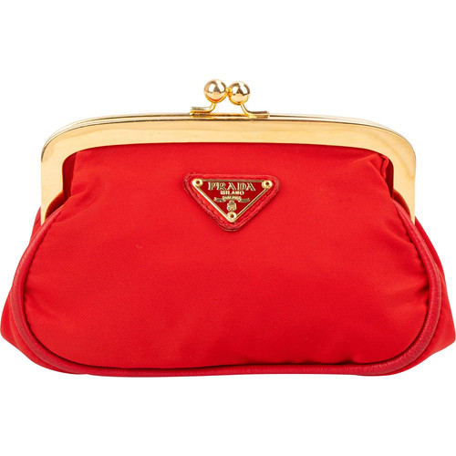 Prada red tessuto triangel - prada,