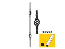 Schmiedeeisen Geländerstab