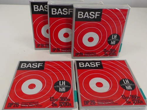 Basf tonbandspulen cm - 5,