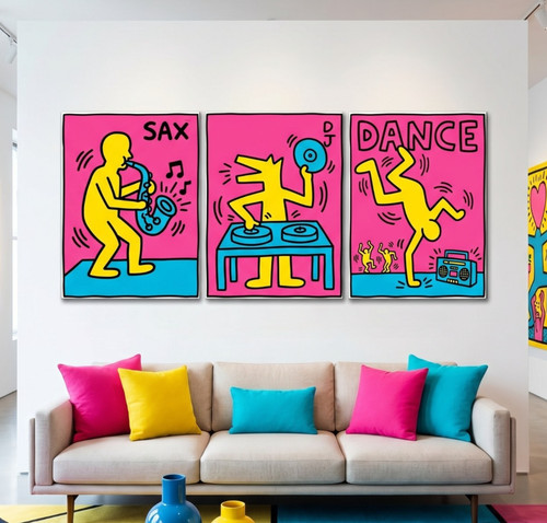 Keith haring saxophon - keith,