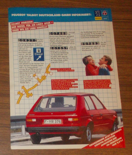 Seltene werbung talbot horizon - seltene,
