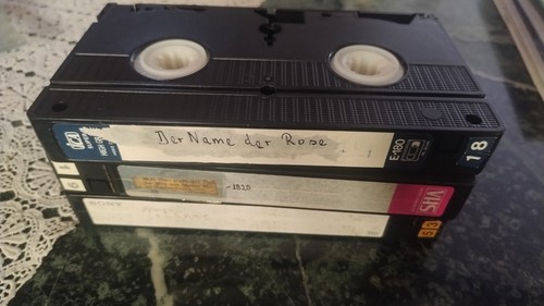 Bespielte vhs kassetten mit - 3,