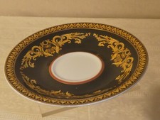 Untertasse Rosenthal Versace Medusa Mythos braun/ rot