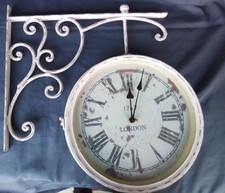 Wanduhr Bahnhoffuhr Gartenuhr