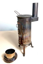 Dachbodenfund:Original Stahl Kanonen Ofen Tischkanonenofen voll funktionstüchtig