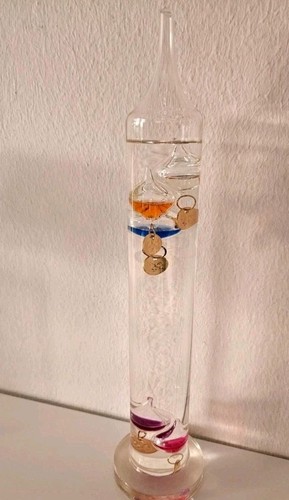Galileo thermometer - galileo,