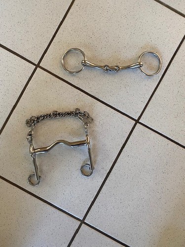 Kandare mit unterlegtrense - unterlegtrense,