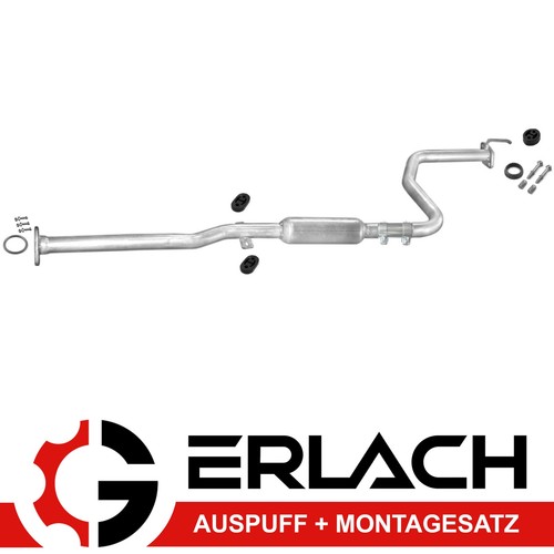 Mittelschalldämpfer für