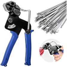 Kabelbinder Edelstahl, Set 100