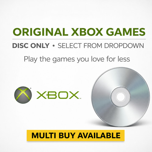 Microsoft original xbox disc - microsoft,