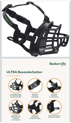 Baskerville ultra maulkorb - maulkorb,