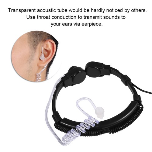 Kehlkopfmikrofon headset mit - kehlkopfmikrofon-headset,