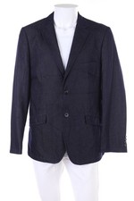 JIM SPENCER Sakko Baumwolle 52 dunkelblau