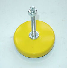 1 Maschinenfuß NEU D160 H41 M16x120 gelb Fräsmaschine/Drehmaschine