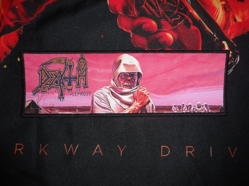 Death back patch - death,