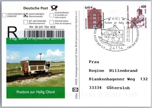 Postkarte sst tag der - r-postkarte,
