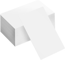 100 Karteikarten Blanko