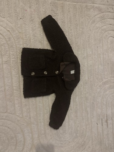 Braune fleecejacke mit - braune,