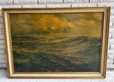 Bild Druck Raue See Seestück Hugo Schnars Alquist 