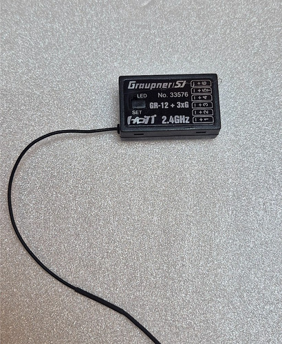 Graupner empfänger - empfänger, gr-12