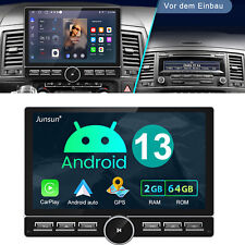 2+64GB Android 13 Autoradio Carplay GPS Für VW T5 Multivan Transporter 2010-2015