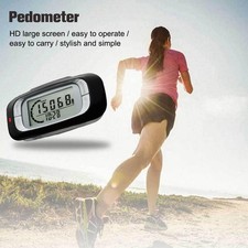 Walking 3D Pedometer With Clip Accurate Step Counter For Fitness Walking