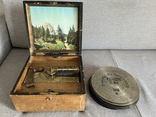 Kalliope mit musikplatten - 23,