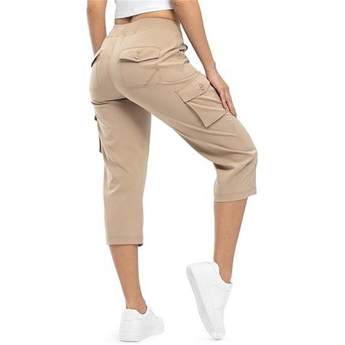 Damen cargohose 4 - damen, 3/4