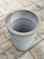 Blumentrog aus GFK/Zement Material  , hoch und rund