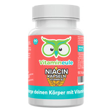 Niacin Kapseln - Vitamin B3 -