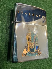 Zippo Stargate Anubis   02/1995 Polished Chrome - RAR - gebraucht - TOP