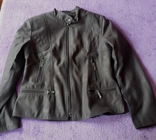 Neu!Biker Style schöne leichte marken"CANDA"Jacke kurz Wildleder Optik⚠️s.Maß!38