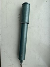 Vintage Fahrradpumpe Metall Grün – Retro Luftpumpe für Fahrradreifen, gebraucht