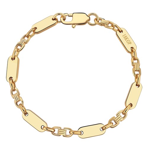 Herren armband gold - herren, 18