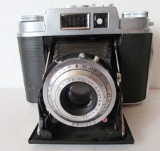Vintage Agfa Isolette L Klappkamera  Analogkamera Rollfilm mit Tasche