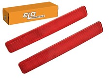 RÜCKSTRAHLER REFLEKTOR RÜCKLEUCHTE ROT SET HINTEN T5 2x ORIGINAL ELO