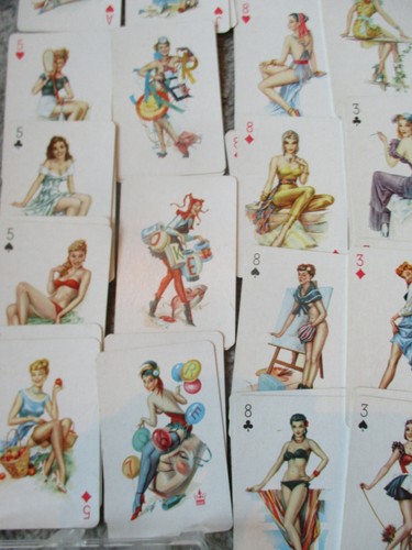 Vintage romme pin - pin, girls