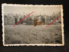 Foto Ehrenwache Friedhof Dünkirchen Bestattung Besatzung Torpedoboot "Wolf" 1941
